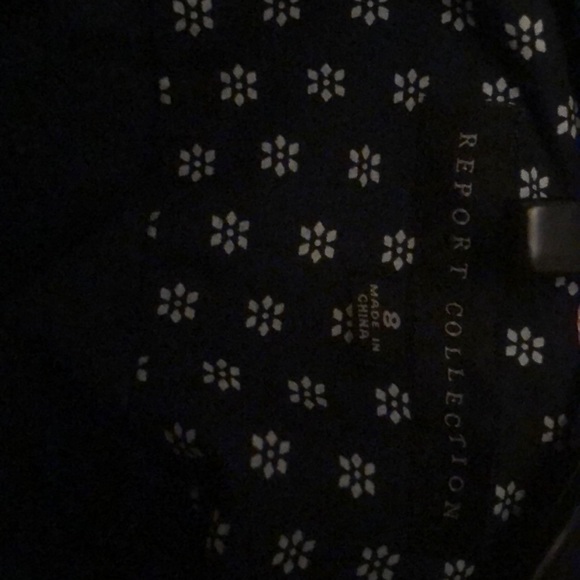 Snow flakes Boys Button Down - Picture 2 of 2